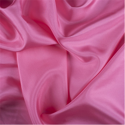 Runway Silks Hot Pink Silk Crepe de Chine Fabric - Reorderable
