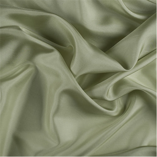 Runway Silks Celery Silk Crepe de Chine Fabric - Reorderable