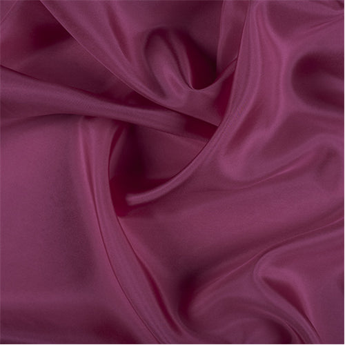 Runway Silks Fuschia Silk Crepe de Chine Fabric - Reorderable