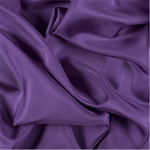 Runway Silks Violet Silk Crepe de Chine Fabric - Reorderable