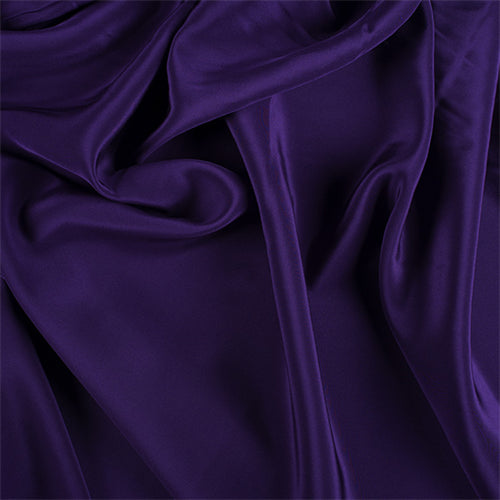 Runway Silks Purple Silk Crepe de Chine Fabric - Reorderable