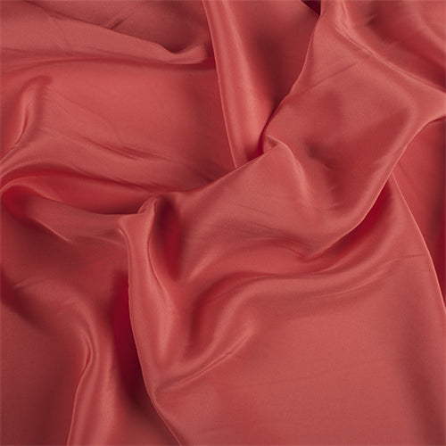 Runway Silks Tangerine Silk Crepe de Chine Fabric - Reorderable