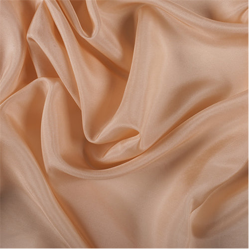 Runway Silks Peach Silk Crepe de Chine Fabric - Reorderable