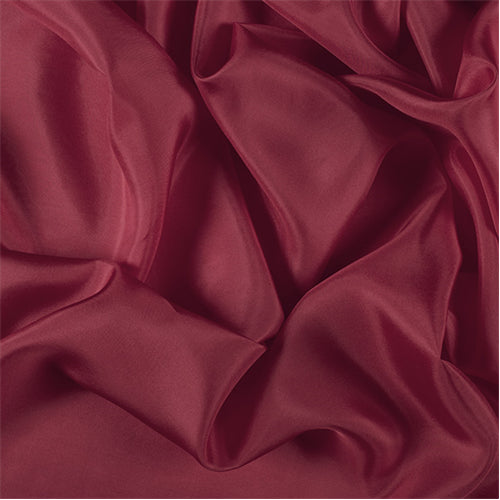 Runway Silks Bright Red Silk Crepe de Chine Fabric - Reorderable