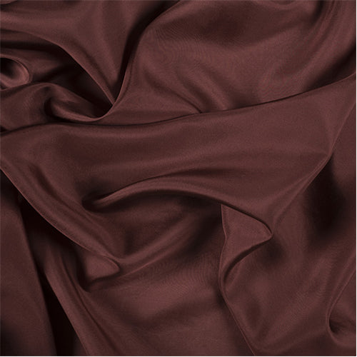 Runway Silks Rust Silk Crepe de Chine Fabric - Reorderable