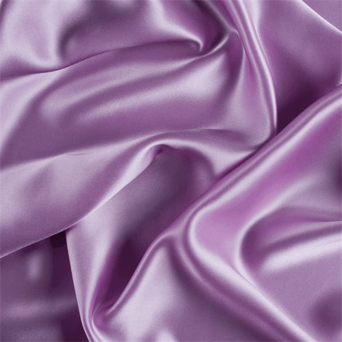 Runway Silks Lavender Stretch Silk Charmeuse Fabric - Reorderable
