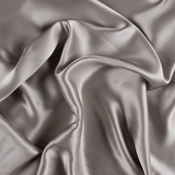 1 YD PC-Runway Silks Light Taupe Stretch Silk Charmeuse Fabric - Reorderable