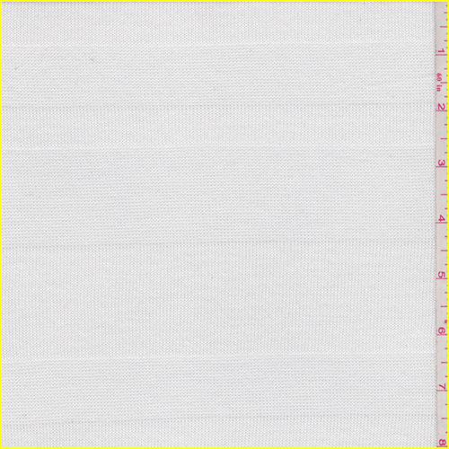 5 YD PC-White Shadow Stripe Sweater Knit Fabric