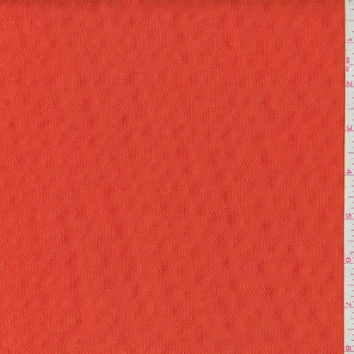 1 3/4 YD PC-Orange Tulle Fabric
