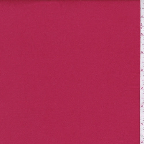 3 YD PC-Cherry Red Double Brushed Jersey Knit Fabric