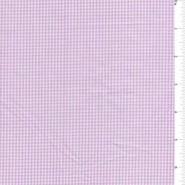 Lilac 1/16 Inch Gingham Fabric - Reorderable