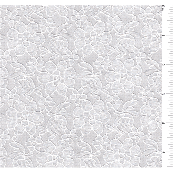 White Lace Fabric - Reorderable