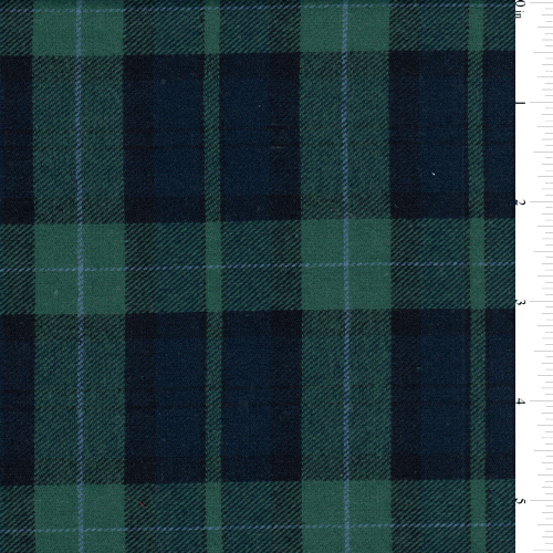 15 YD Bolt-Green Multi Plaid Flannel Fabric