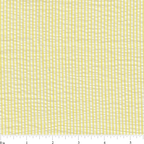 15 YD Yellow Stripe Seersucker Fabric