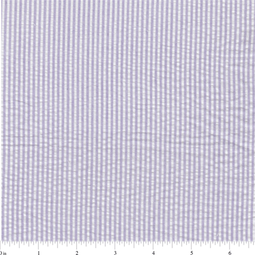 15 YD Lavender Stripe Seersucker Fabric