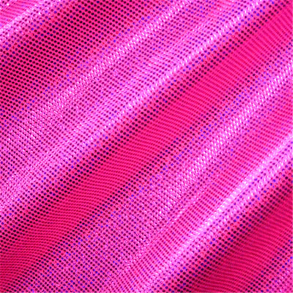 Hot Pink/Fuschia Hologram Dot Bolt Fabric