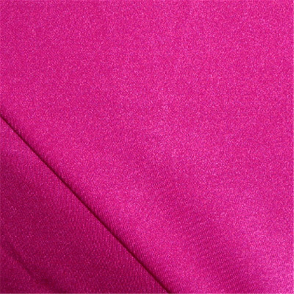 Deep Pink Shiny Tricot Bolt Fabric