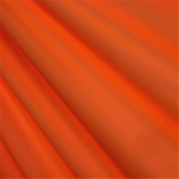 Orange Shiny Tricot Bolt Fabric