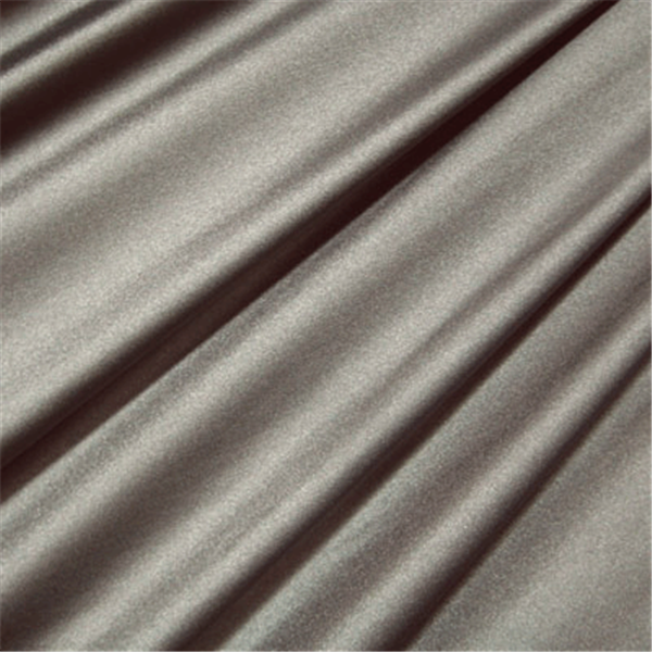 Steel Shiny Tricot Bolt Fabric