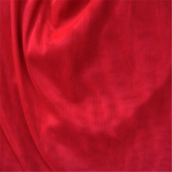 Crimson Stretch Mesh Bolt Fabric