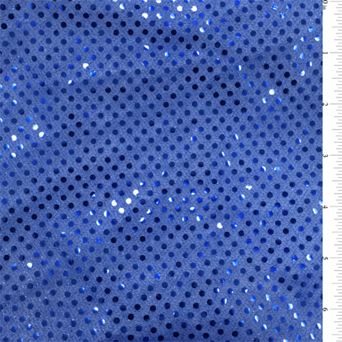 12 YD Bolt-Royal Sequin Knit Fabric