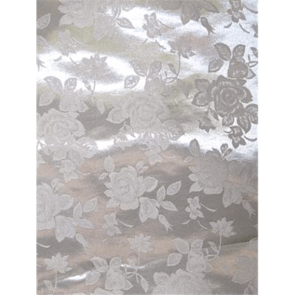 15 YD Bolt-Silver Jacquard Fabric