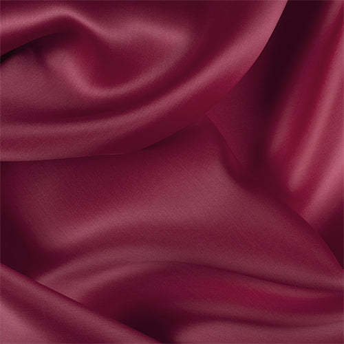 Classic Red Silk Shantung - Renaissance Fabrics