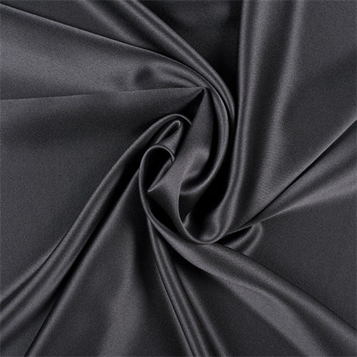 Runway Silks Dark Gray Silk Crepe Back Satin Fabric – Fabric Depot