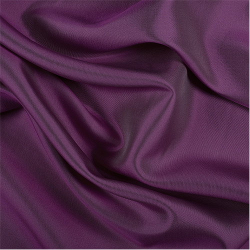 3 YD PC-Runway Silks Fuschia/White Silk/Wool Gab Fabric - Reorderable