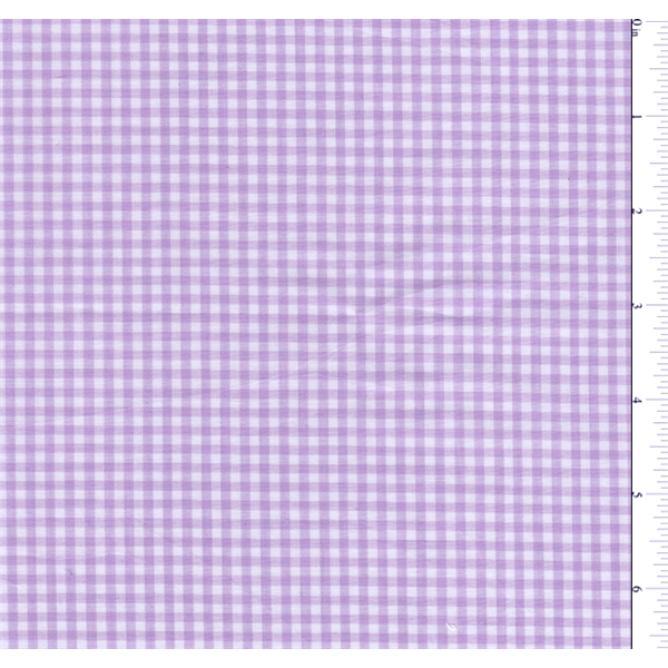 Lilac 1/8 Inch Gingham Fabric - Reorderable