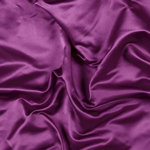 3 YD PC-Runway Silks Magenta Silk Duchess Satin Fabric - Reorderable