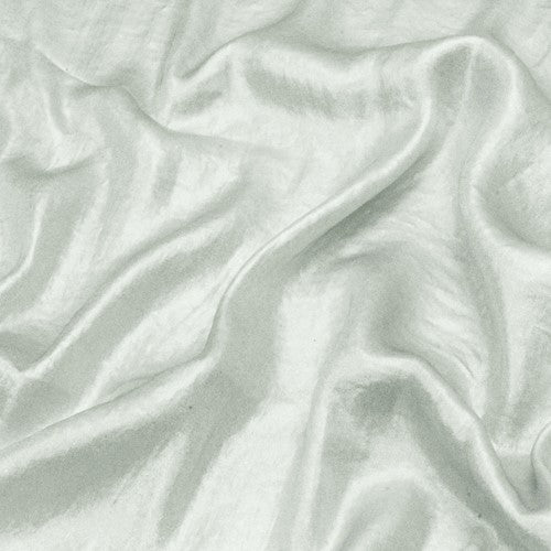 Wedding Silver Satin-Like Twill Fabric