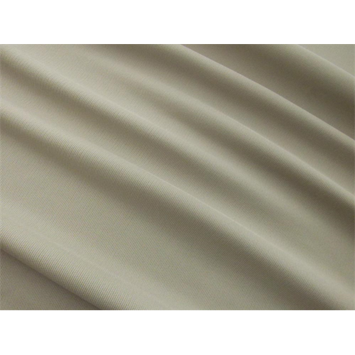1 7/8 YD PC-Clay Gray Matte Jersey Fabric