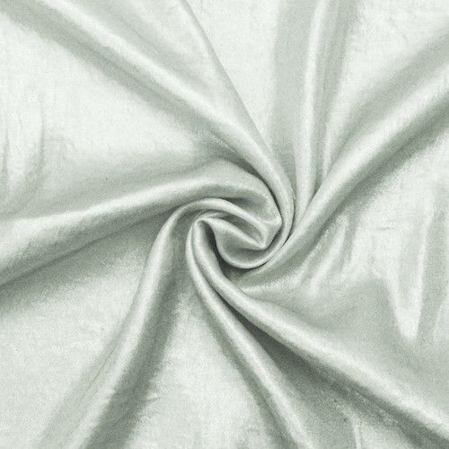 Wedding Silver Satin-Like Twill Fabric