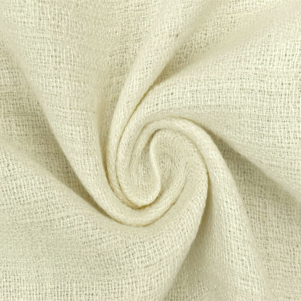 Bone Ivory Famous Designer Textured Momie Dobby Woven Fabric – Fabric Depot