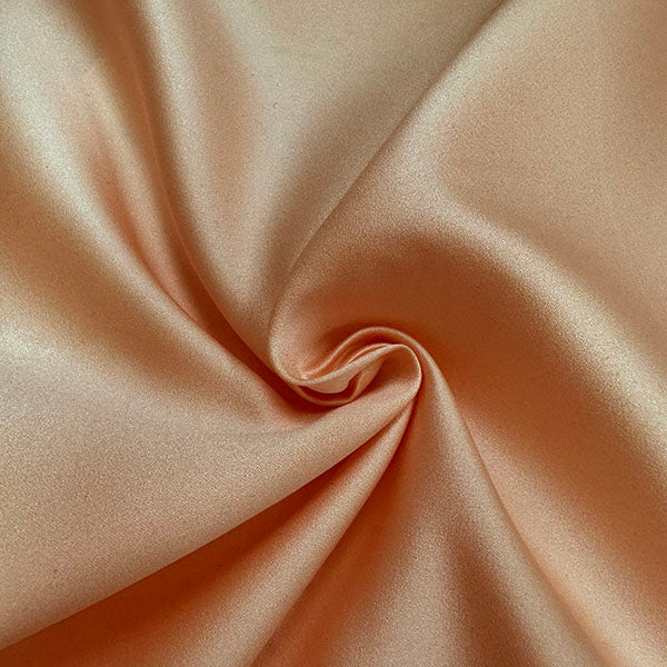 2 YD PC-Apricot Marquis Satin Fabric