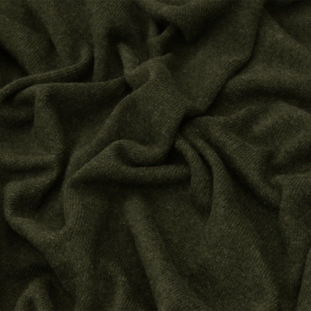 Army Green Solid Wool Jersey Knit Fabric – Fabric Depot