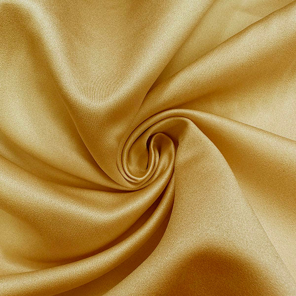 15 YD Bolt-Antique Gold Bridal Satin Fabric Fabric Depot 15 YD Bolt-Antique Gold Bridal Satin Fabric Fabric Depot