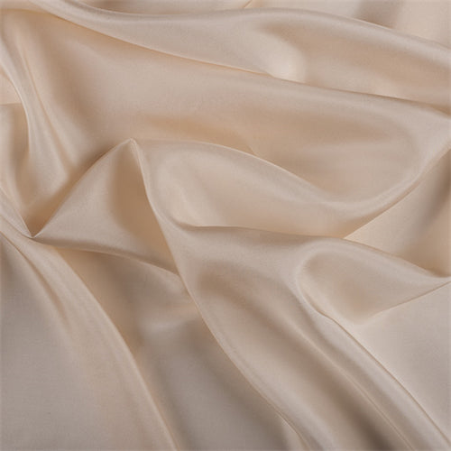 Runway Silks Champagne Silk Habotai Fabric - Reorderable