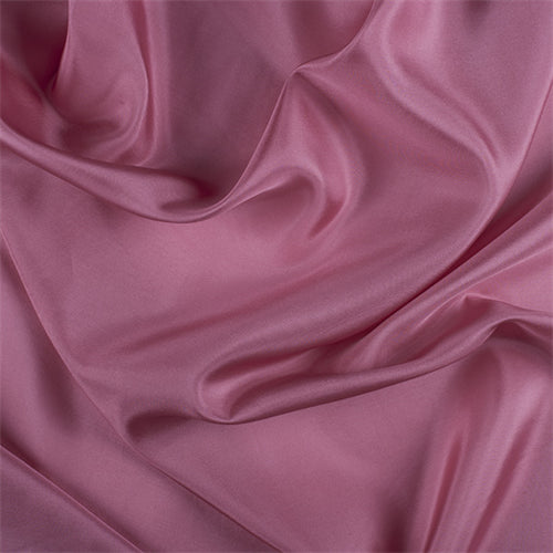 Runway Silks Carnation Pink Silk Habotai Fabric - Reorderable
