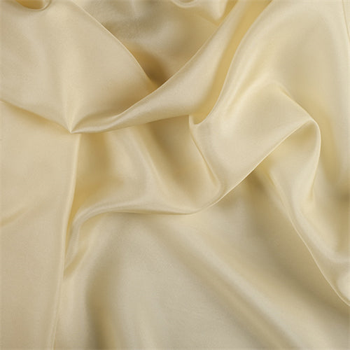 Runway Silks Yellow Silk Habotai Fabric - Reorderable