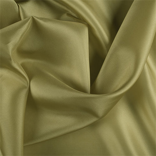 Runway Silks Chartreuse Silk Habotai Fabric - Reorderable
