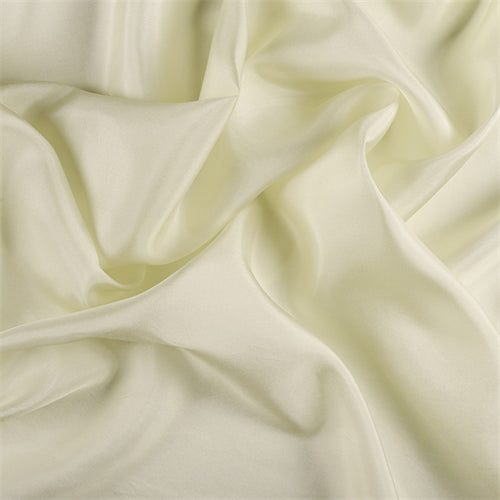 Runway Silks Pale Green Silk Habotai Fabric - Reorderable