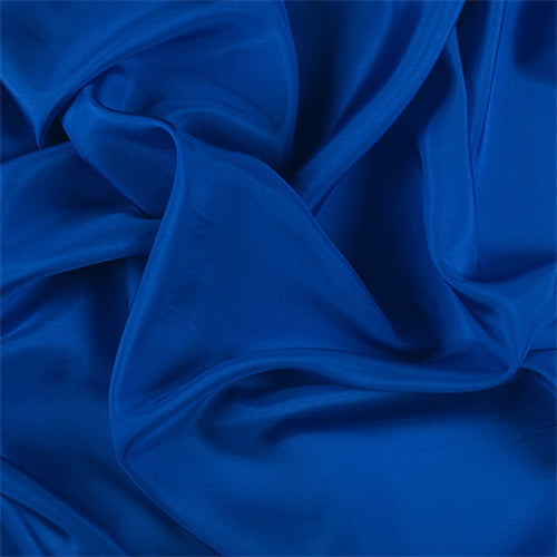 Runway Silks Sapphire Silk Habotai Fabric - Reorderable