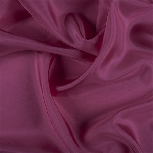Runway Silks Fuschia Silk Habotai Fabric - Reorderable