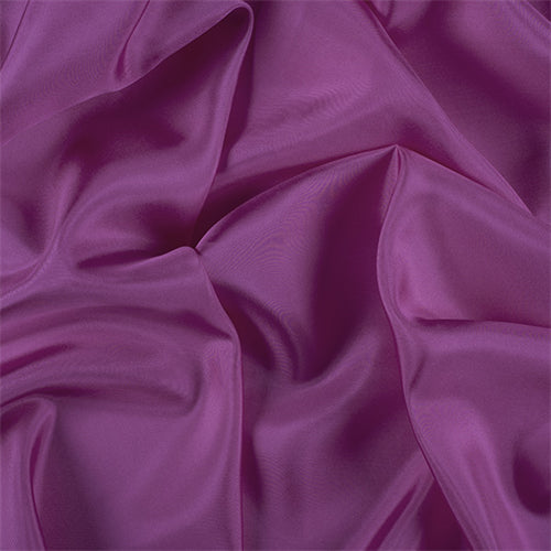 Runway Silks Magenta Silk Habotai Fabric - Reorderable