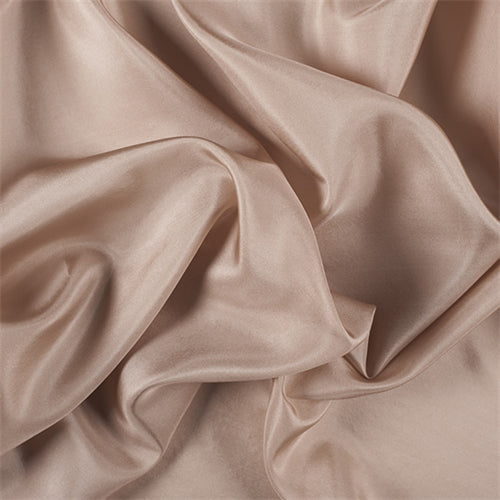 Runway Silks Camel Silk Habotai Fabric - Reorderable