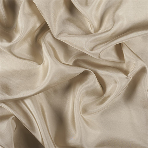 Runway Silks Antique Gold Silk Habotai Fabric - Reorderable