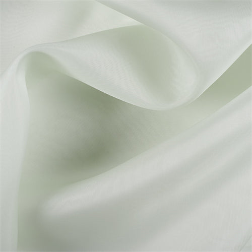 Runway Silks Sage Silk Organza Fabric - Reorderable