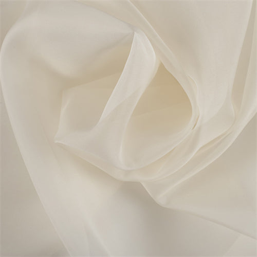 Runway Silks Pale Yellow Silk Organza Fabric - Reorderable